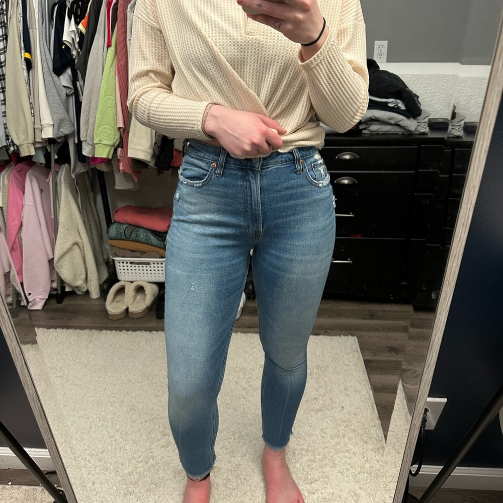 Abercrombie & Fitch Simone High Rise Slim